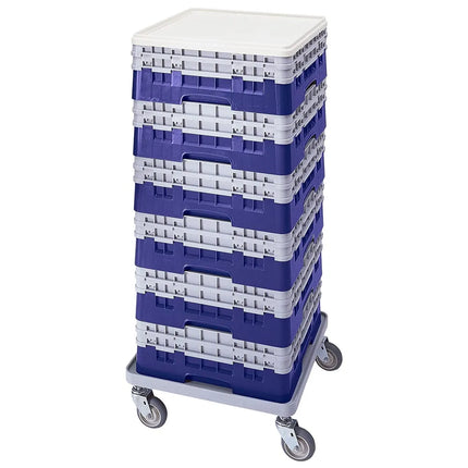 Giá Đỡ Camrack Cambro BR578186 - 1 Ngăn, 2 Thanh Nối Dài, Cao 18.4 cm, Màu Xanh Navy