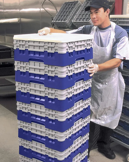 Giá Đỡ Camrack Cambro BR578186 - 1 Ngăn, 2 Thanh Nối Dài, Cao 18.4 cm, Màu Xanh Navy