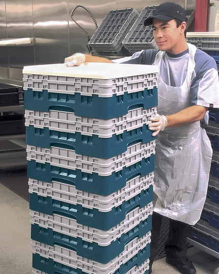 Giá Đỡ Camrack Cambro BR578414 - 1 Ngăn, 2 Thanh Nối Dài, Cao 18.4 cm, Màu Teal