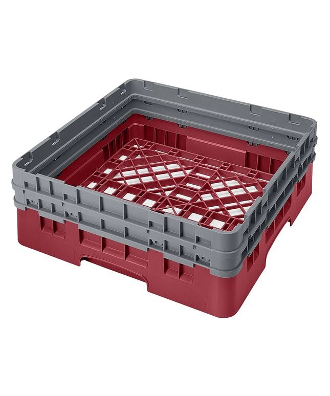 Giá Đỡ Camrack Cambro BR578416 - 1 Ngăn, 2 Thanh Nối Dài, Cao 18.4 cm, Màu Cranberry