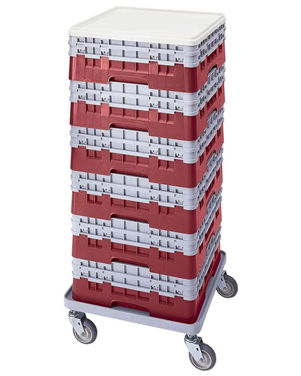 Giá Đỡ Camrack Cambro BR578416 - 1 Ngăn, 2 Thanh Nối Dài, Cao 18.4 cm, Màu Cranberry