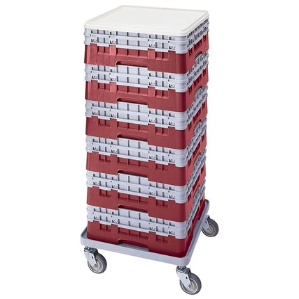 Giá Đỡ Camrack Cambro BR578416 - 1 Ngăn, 2 Thanh Nối Dài, Cao 18.4 cm, Màu Cranberry