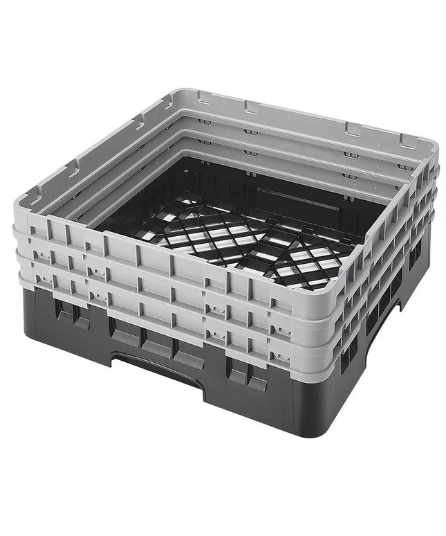Giá Đỡ Camrack Cambro BR712110 - 1 Ngăn, 3 Thanh Nối Dài, Cao 22.5 cm, Màu Đen