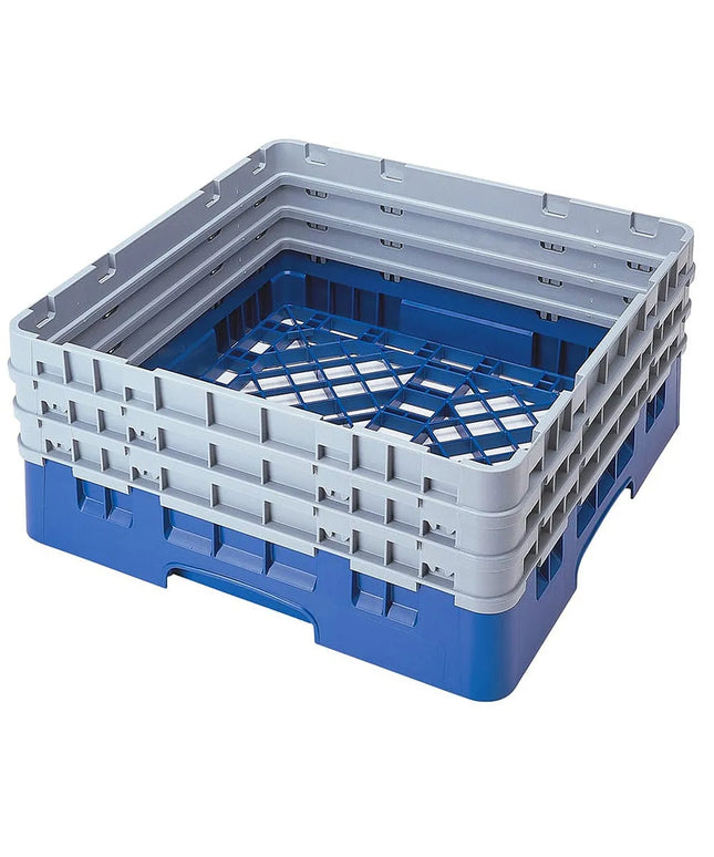Giá Đỡ Camrack Cambro BR712168 - 1 Ngăn, 3 Thanh Nối Dài, Cao 22.5 cm, Màu Xanh Dương