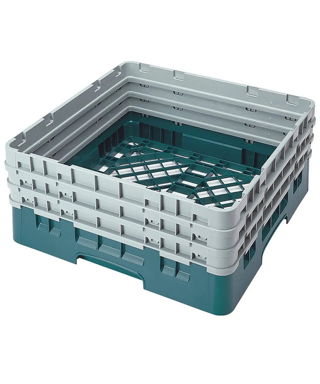 Giá Đỡ Camrack Cambro BR712414 - 1 Ngăn, 3 Thanh Nối Dài, Cao 22.5 cm, Màu Teal