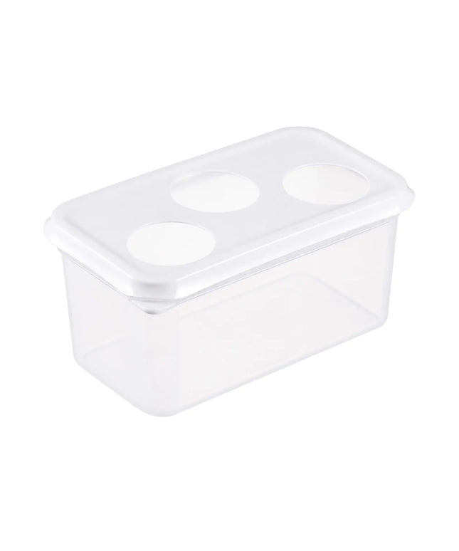 Giá Đỡ Chai Bóp 3 Ngăn Araven 01472 - Polypropylene, Màu Trắng