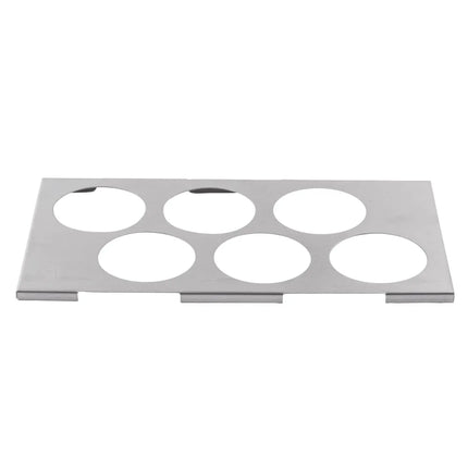 Giá Đỡ Chai Bóp Tablecraft T6 6 Lỗ Dùng Cho Khay Thực Phẩm 1/3, Inox