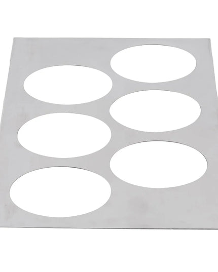 Giá Đỡ Chai Bóp Tablecraft T6 6 Lỗ Dùng Cho Khay Thực Phẩm 1/3, Inox