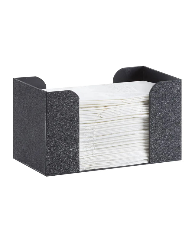 Giá Đỡ Khăn Ăn Chữ Nhật Cal-Mil 3693-13, 22.9 x 12.7 x 12.7 cm, Nhựa, Đen