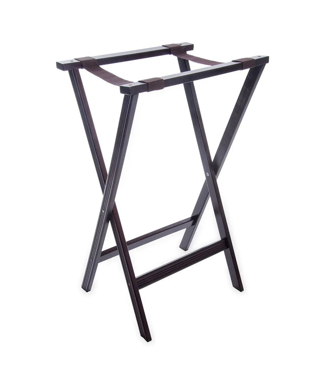 Giá Đỡ Khay Gấp Carlisle C3620W11 50.8 x 45.7 x 76.2 cm 2 Dây Đai Đen, Màu Walnut