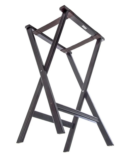 Giá Đỡ Khay Gấp Carlisle C3620W11 50.8 x 45.7 x 76.2 cm 2 Dây Đai Đen, Màu Walnut