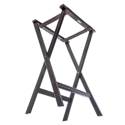 Giá Đỡ Khay Gấp Carlisle C3620W11 50.8 x 45.7 x 76.2 cm 2 Dây Đai Đen, Màu Walnut