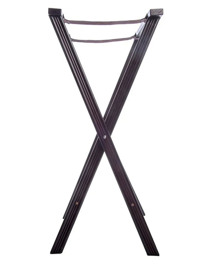 Giá Đỡ Khay Gấp Carlisle C3620W11 50.8 x 45.7 x 76.2 cm 2 Dây Đai Đen, Màu Walnut