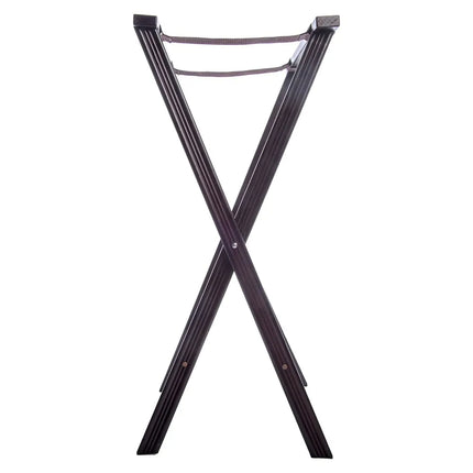 Giá Đỡ Khay Gấp Carlisle C3620W11 50.8 x 45.7 x 76.2 cm 2 Dây Đai Đen, Màu Walnut