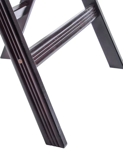 Giá Đỡ Khay Gấp Carlisle C3620W11 50.8 x 45.7 x 76.2 cm 2 Dây Đai Đen, Màu Walnut