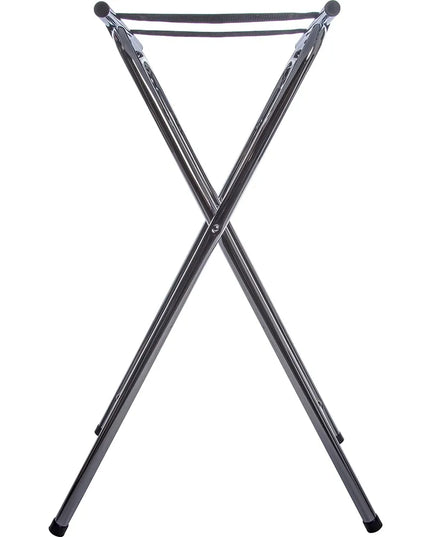 Giá Đỡ Khay Gấp Carlisle C3625T38 48.3 x 40.6 x 91.4 cm 2 Dây Đai Đen, Màu Chrome