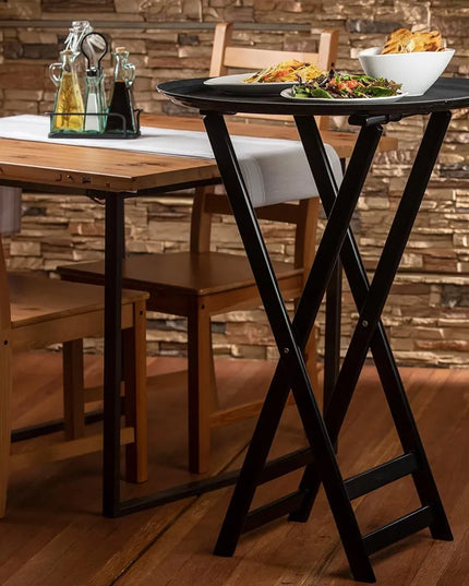 Giá Đỡ Khay Gấp Tablecraft 11520 96.5 cm Dây Đai Đen, Màu Đen