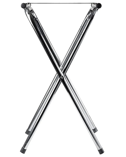 Giá Đỡ Khay Tablecraft 24 Mạ Chrome, Khung Ống, Thanh Ngang Đôi