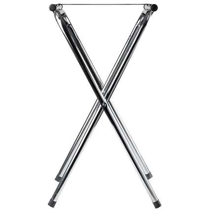 Giá Đỡ Khay Tablecraft 24 Mạ Chrome, Khung Ống, Thanh Ngang Đôi