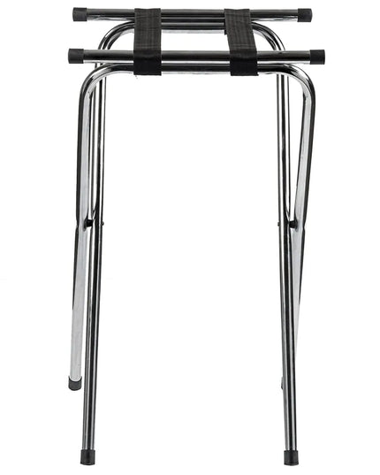 Giá Đỡ Khay Tablecraft 24 Mạ Chrome, Khung Ống, Thanh Ngang Đôi