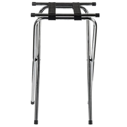 Giá Đỡ Khay Tablecraft 24 Mạ Chrome, Khung Ống, Thanh Ngang Đôi