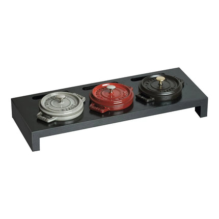 Giá Đỡ Nồi Cocotte Mini Staub 1004003 Gỗ Đen 44.5 cm