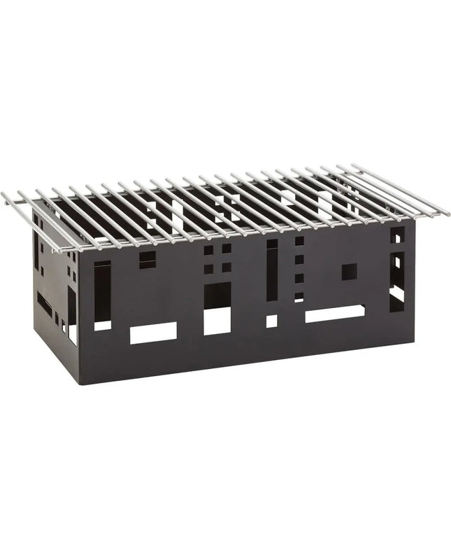 Giá Đỡ Nồi Hâm Cal-Mil 1612-22-13 Có Khay Đựng Cồn - 55.9 x 30.5 cm, Kim Loại, Đen