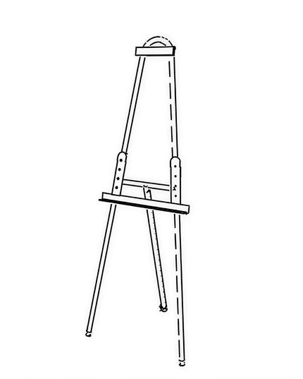 Giá Đỡ Sàn Forbes Industries Có Gờ Điều Chỉnh - Rộng 61 cm x Sâu 50.8 cm x Cao 168.9 cm, Đồng Thau Xước Mờ (6811)