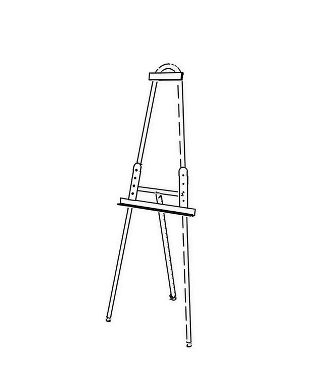 Giá Đỡ Sàn Forbes Industries Có Gờ Điều Chỉnh - Rộng 61 cm x Sâu 50.8 cm x Cao 168.9 cm, Đồng Thau Xước Mờ (6811)