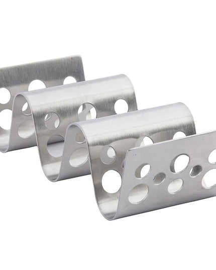 Giá Đỡ Taco Tablecraft TRSP23 Inox Hoa Văn Giữ 2-3 Taco