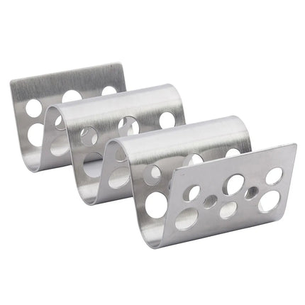 Giá Đỡ Taco Tablecraft TRSP23 Inox Hoa Văn Giữ 2-3 Taco