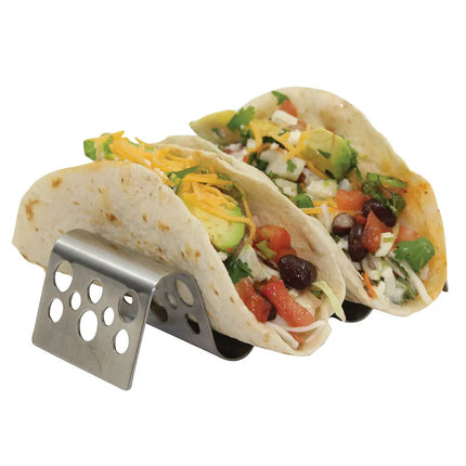 Giá Đỡ Taco Tablecraft TRSP23 Inox Hoa Văn Giữ 2-3 Taco