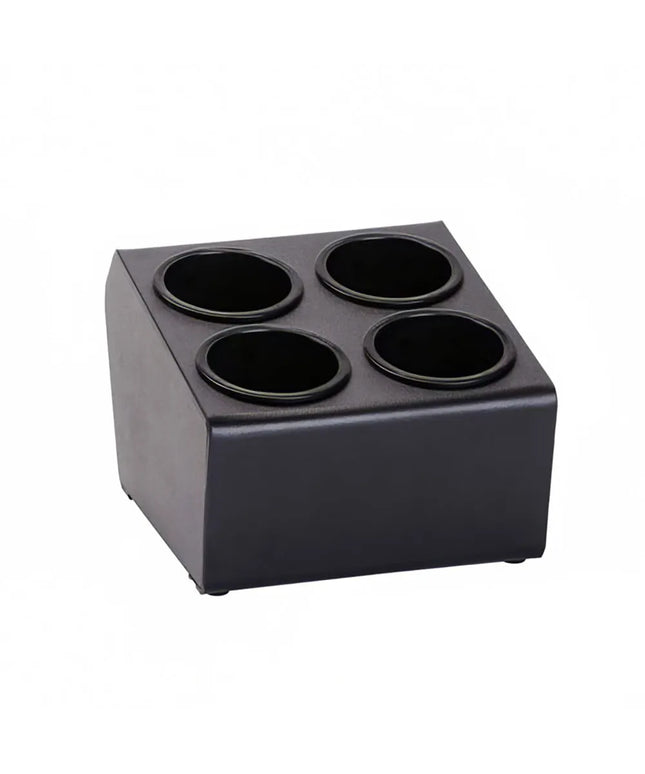 Giá Đựng Dao Muỗng Nĩa Dispense-Rite CTSH-4BT 4 Ngăn Màu Đen