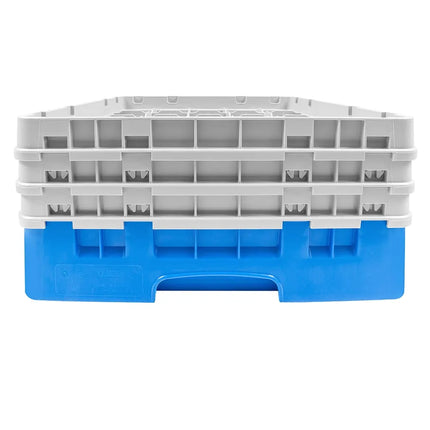 Giá Đựng Ly Cambro 25S638168 Camrack® 25 Ngăn - 3 Thanh Nối Xám, Xanh Dương