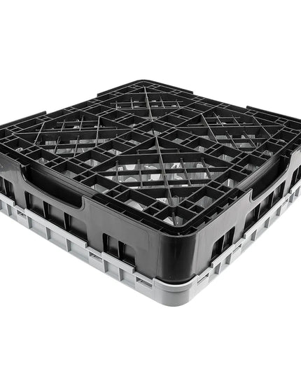 Giá Đựng Ly Cambro 49S318110 Camrack® 49 Ngăn - 1 Thanh Nối Xám, Đen