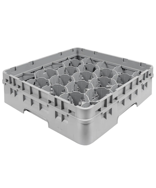 Giá Đựng Ly Cambro Camrack® 20S318151 20 Ngăn 1 Tầng Mở Rộng Xám - Xám Nhạt