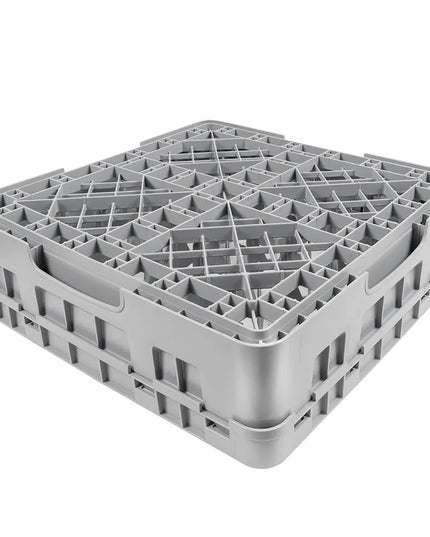 Giá Đựng Ly Cambro Camrack® 20S318151 20 Ngăn 1 Tầng Mở Rộng Xám - Xám Nhạt
