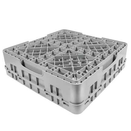 Giá Đựng Ly Cambro Camrack® 20S318151 20 Ngăn 1 Tầng Mở Rộng Xám - Xám Nhạt