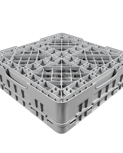 Giá Đựng Ly Cambro Camrack® 25S418151 25 Ngăn 1 Tầng Mở Rộng Xám - Xám Nhạt