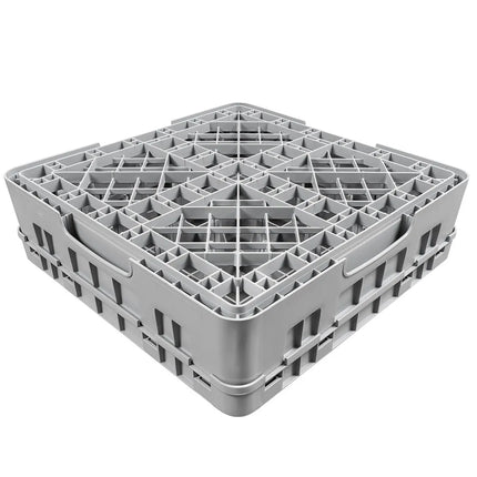 Giá Đựng Ly Cambro Camrack® 25S418151 25 Ngăn 1 Tầng Mở Rộng Xám - Xám Nhạt