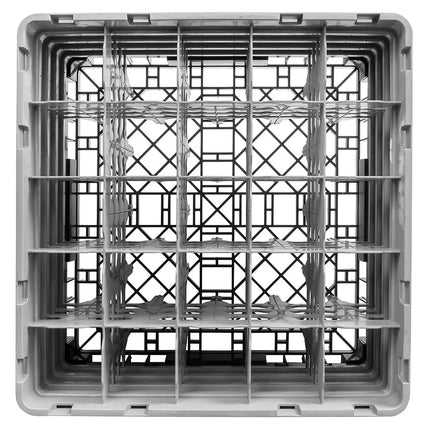 Giá Đựng Ly Cambro Camrack® 25S900110 25 Ngăn 4 Tầng Mở Rộng - Đen