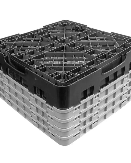 Giá Đựng Ly Cambro Camrack® 25S900110 25 Ngăn 4 Tầng Mở Rộng - Đen