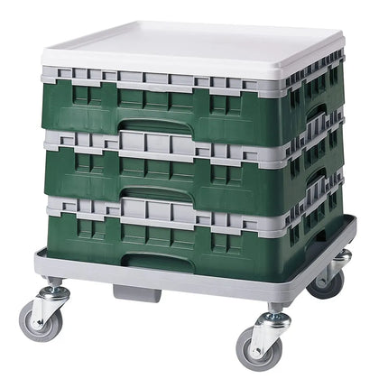 Giá Đựng Ly Camrack® Cambro 36S318119 36 Ngăn - (1) Thanh Nối Xám, Màu Xanh Lá Sherwood