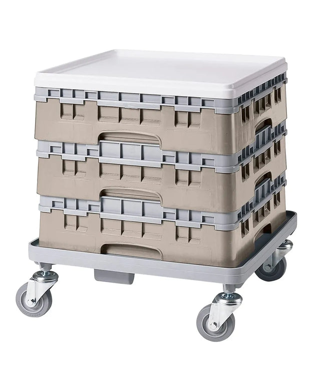 Giá Đựng Ly Camrack® Cambro 36S318184 36 Ngăn - (1) Thanh Nối Xám, Màu Beige