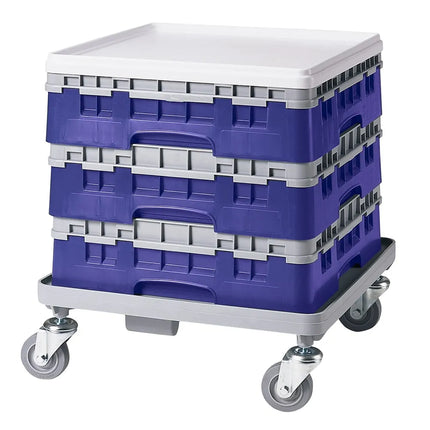 Giá Đựng Ly Camrack® Cambro 36S318186 36 Ngăn - (1) Thanh Nối Xám, Màu Navy Blue