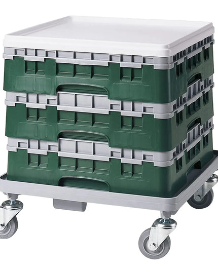 Giá Đựng Ly Camrack® Cambro 49S318119 49 Ngăn - (1) Thanh Nối Xám, Màu Xanh Lá Sherwood