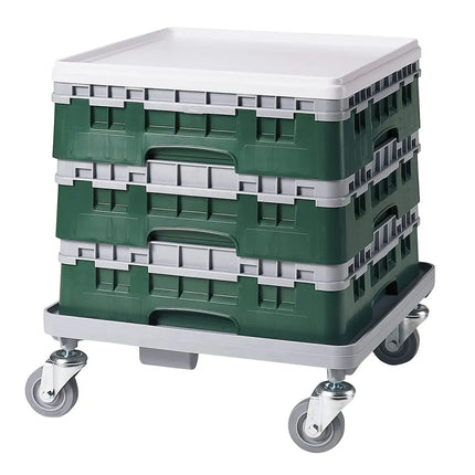 Giá Đựng Ly Camrack® Cambro 49S318119 49 Ngăn - (1) Thanh Nối Xám, Màu Xanh Lá Sherwood