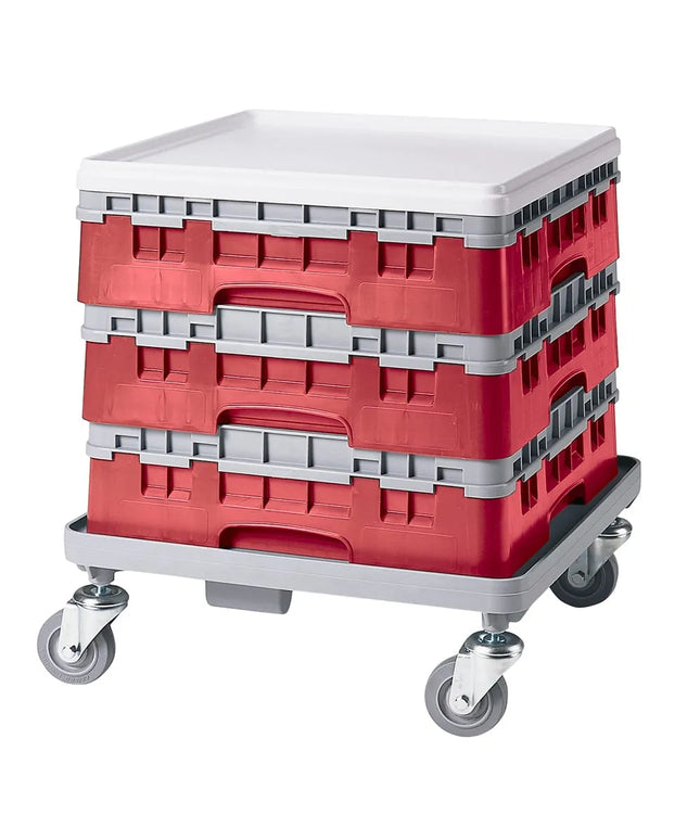 Giá Đựng Ly Camrack® Cambro 49S318163 49 Ngăn - (1) Thanh Nối Xám, Màu Đỏ