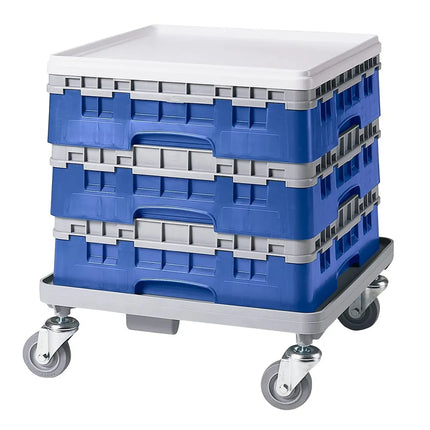 Giá Đựng Ly Camrack® Cambro 49S318168 49 Ngăn - (1) Thanh Nối Xám, Màu Xanh Dương