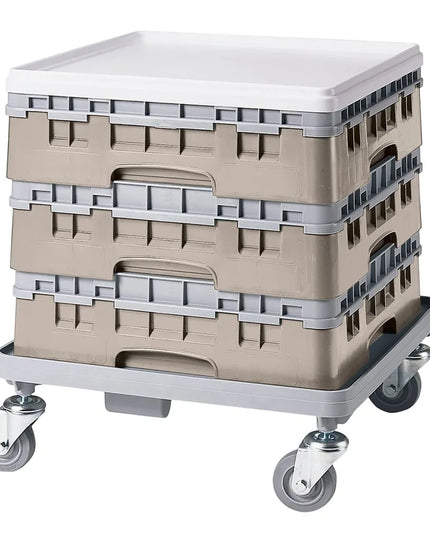 Giá Đựng Ly Camrack® Cambro 49S318184 49 Ngăn - (1) Thanh Nối Xám, Màu Beige